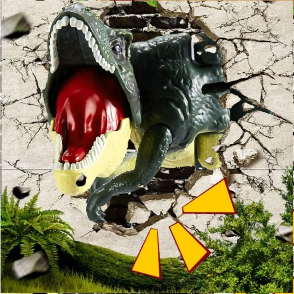 Tyrannosaurus Rex Model Pressing Dinosaur Toys con Swing Bite Explorative Dinosaur facile da usare movimenti di testa e coda