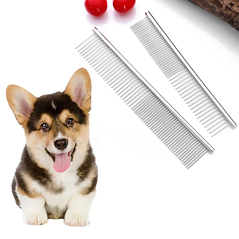 Professioneller Hundekamm Haarentfernungsbürste Haustierpflege-Kämme für Hunde und Katzen Zubehör und Ausrüstung – Detail 3