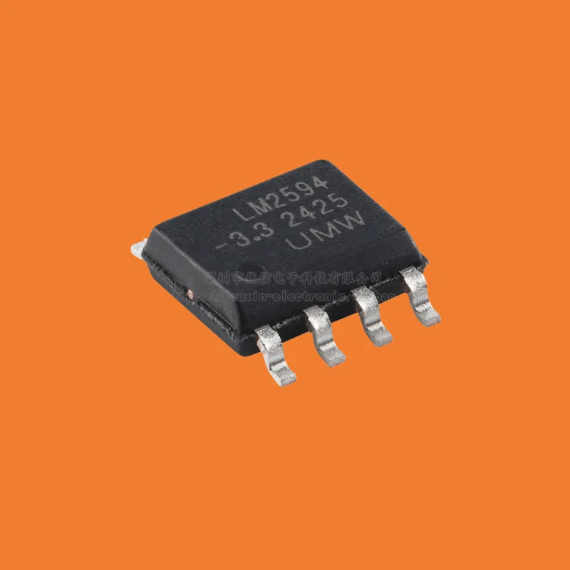 10pcs/Original LM2594M-3.3 SOP-8 150KHz Frequency PWM Step Down DC-DC Switching Step Down Converter