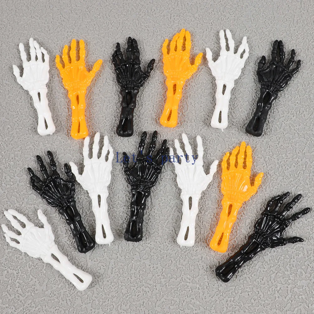 20Pcs Novelty Halloween Ghost Hand Launcher Sticky Toys for Kids Birthday Party Favors Halloween Party Pinata Fillers Goodie Bag