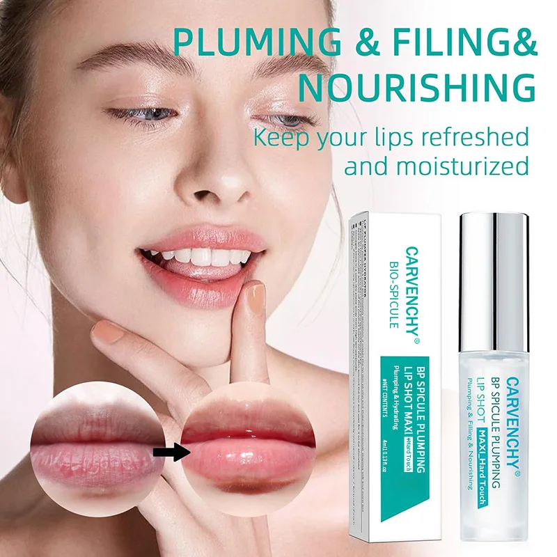 Spicule Plump Lip Shot Instantly Volumis Increase Lip Elasticity Long-lasting Moisturizing Lip Plumper Gloss Sexy Lip Care