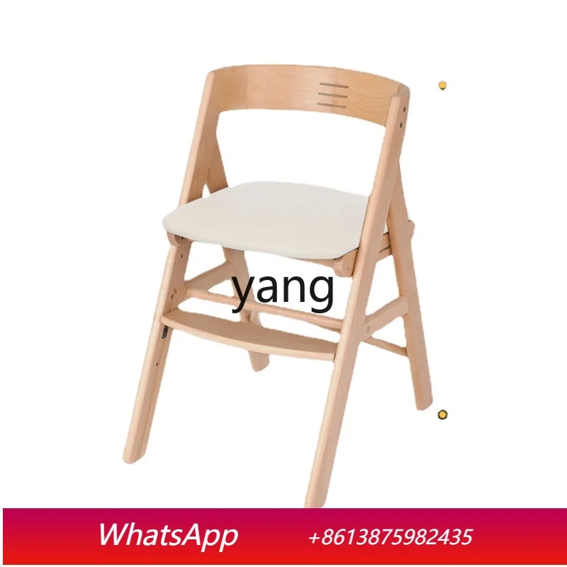 LTT Study r Lifting Diningr Baby Chair Wooden ar Growing Solid Wood Childrentudent Seat