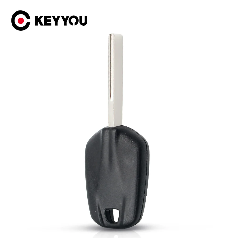 KEYYOU 10PCS HU83 Uncut Blade Transponder Car Key Shell Case Fob For Citroen Fit For Peugeot 508 No Include Chip Replacement