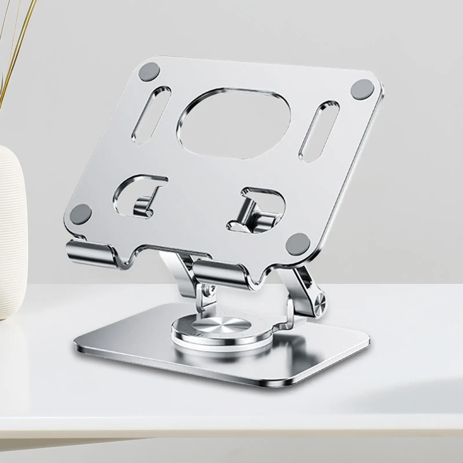 Soporte plegable para ordenador portátil, soporte para portátil, soporte de escritorio fácil de usar, cuna de montaje