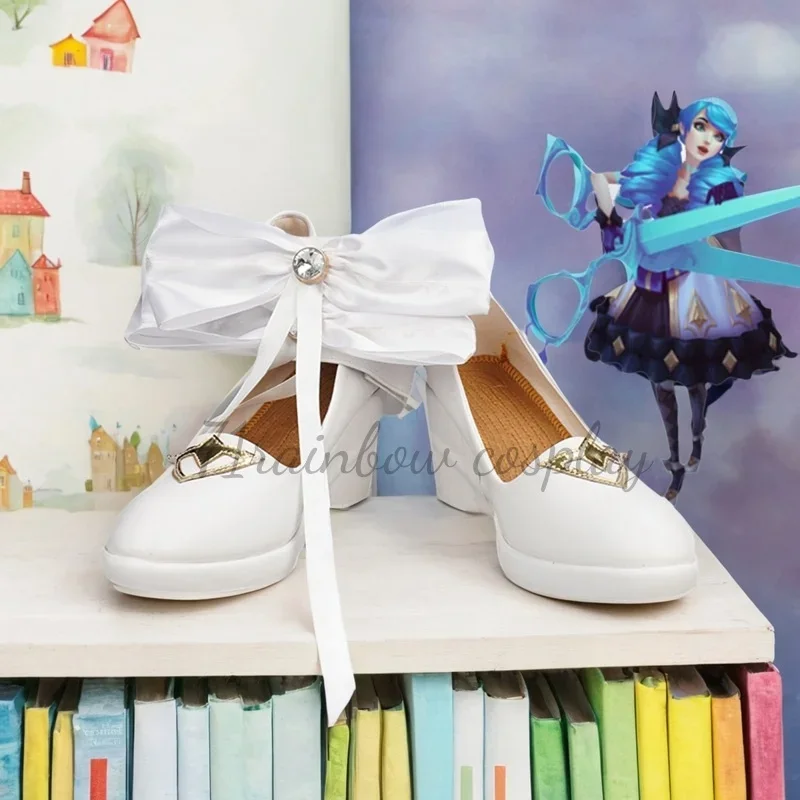 أزياء CosplayGwen التأثيرية The Hallowed Seamstress Gwen أزياء تنكرية للهالوين أطقم أزياء أحذية شعر مستعار أزياء لعبة Cospaly