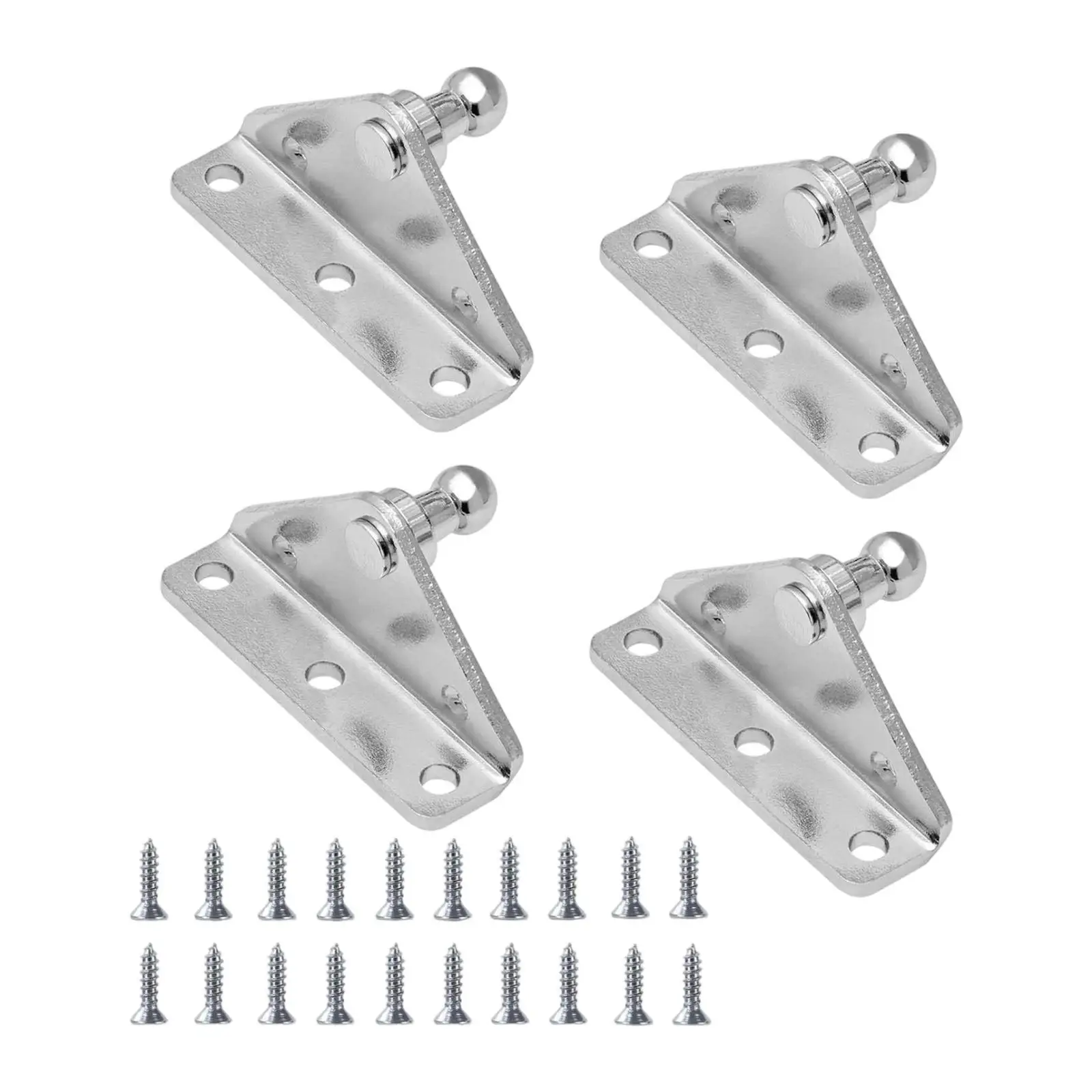 

4 шт., 10 мм, шариковая шпилька, монтажный кронштейн, кронштейн для газовой стойки, прямая замена, простые в установке аксессуары из сплава премиум-класса