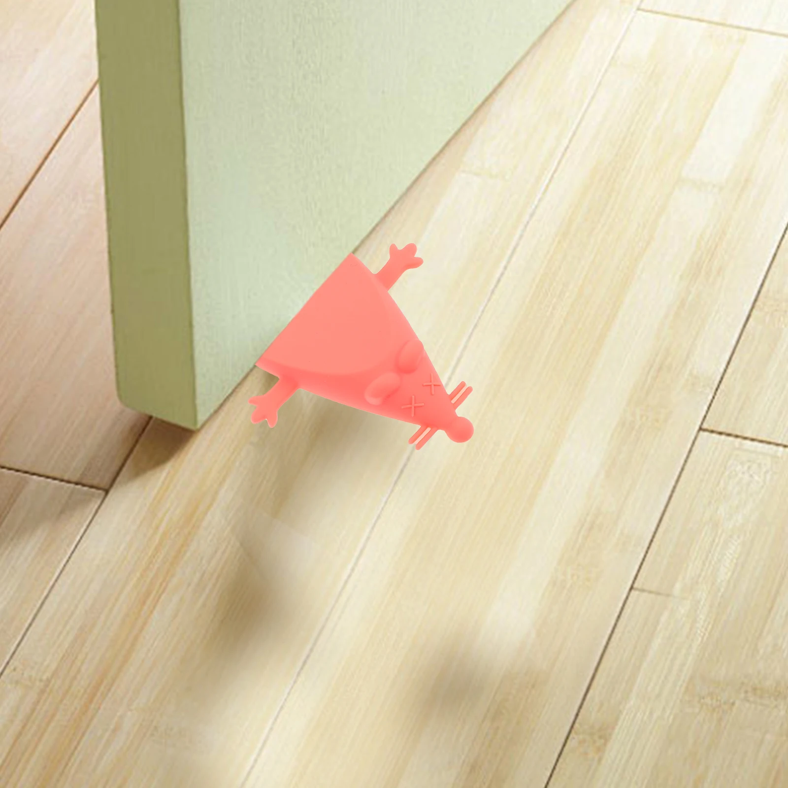 

2 Pcs Safety Door Stop Cute Stopper Protector Stoppers for Bottom of Animal