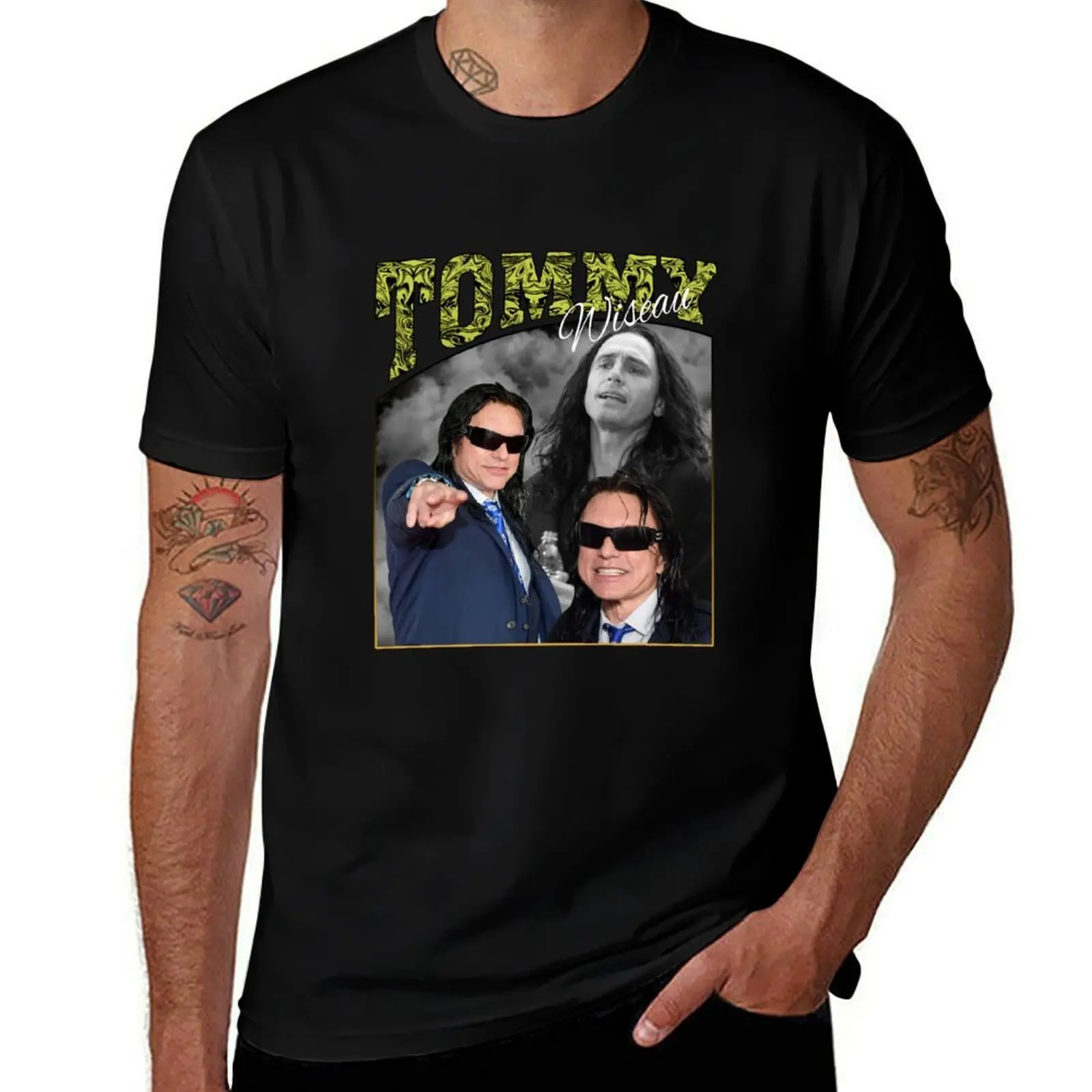 

Tommy Wiseau Vintage T-Shirt oversized graphic tee anime figures quick drying anime tshirt heavy weight t shirts for men