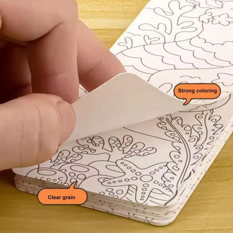 Kids Bookmark Supplies, Coloring Label, Drawing Book, Graffiti Picture, Safe for Student