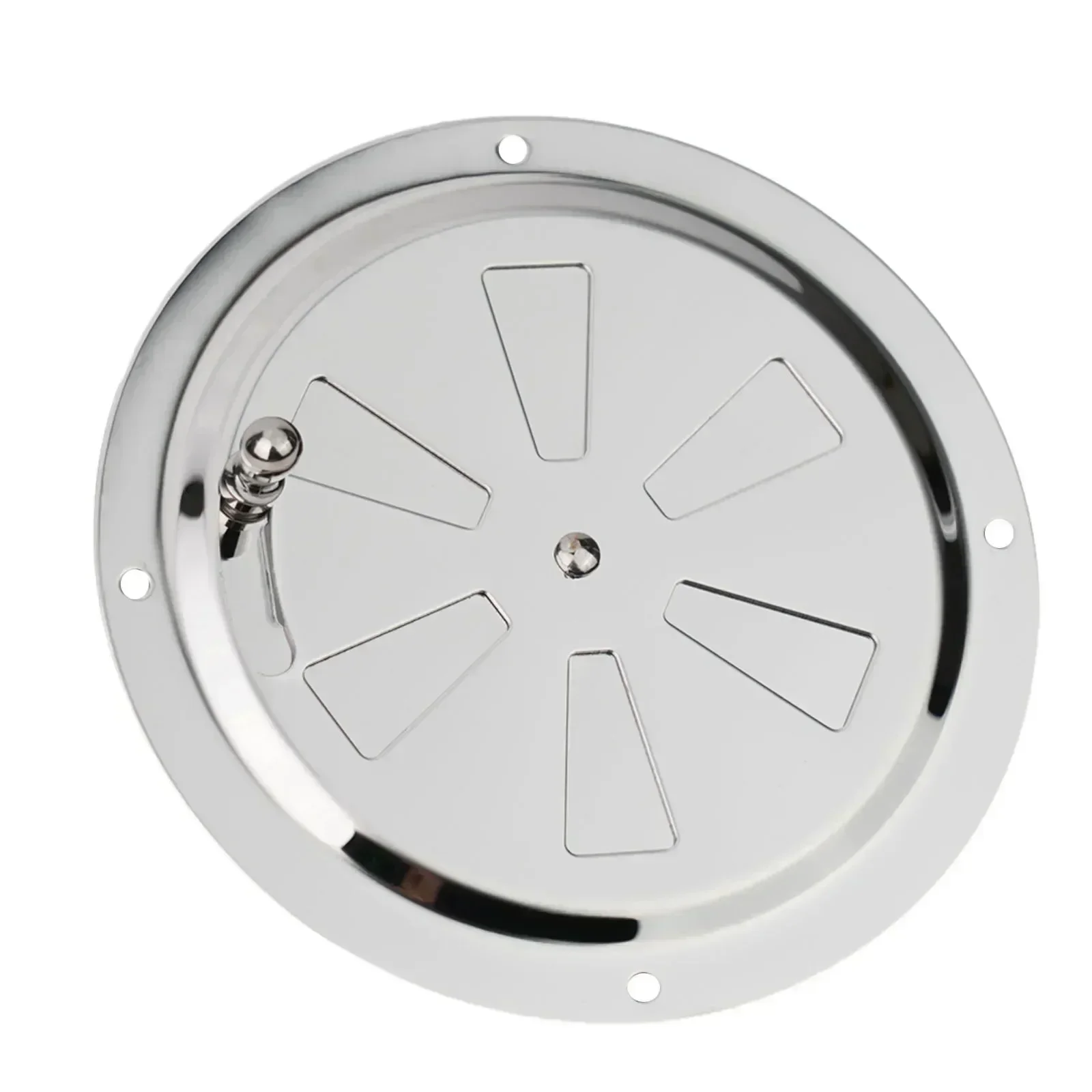 Easy Installation Easy To Install Air Vent Ventilation Blade Opening And Closing Side Knob Opening Silver Color