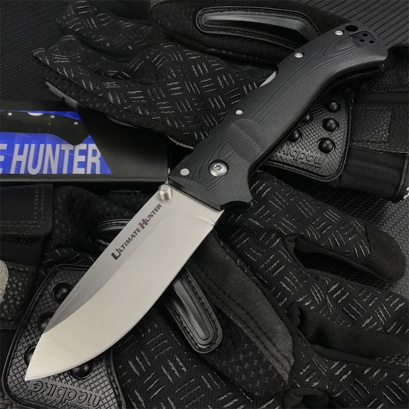 30ULH High-hardness Folding Knife with CPM S35VN Blade - Nylon Wave Fiber Anti-Slip Handle Outdoor Camping Fishing Survival
