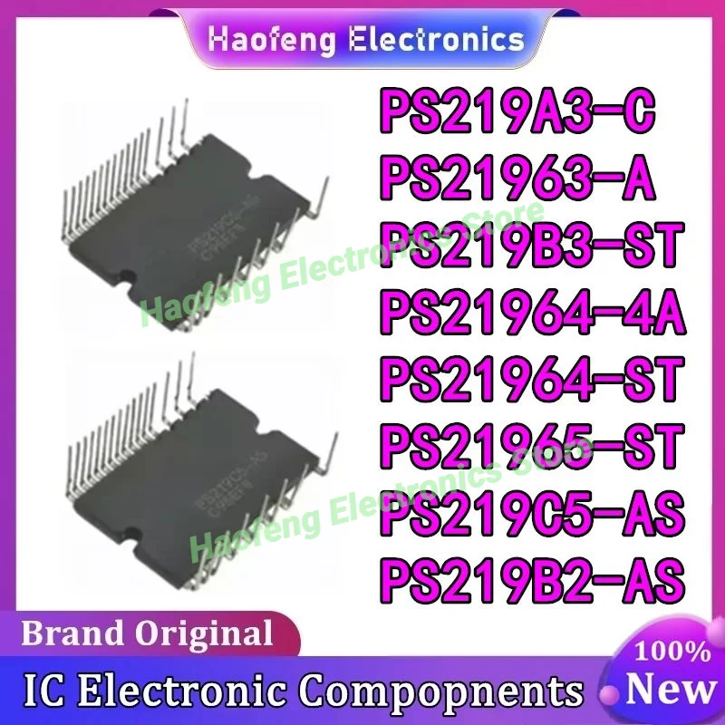 PS21963-A PS219A3-C PS219B2-AS PS219B3-ST PS21964-4A PS21964-ST PS21965-ST PS219C5-AS Modul IPM Baru
