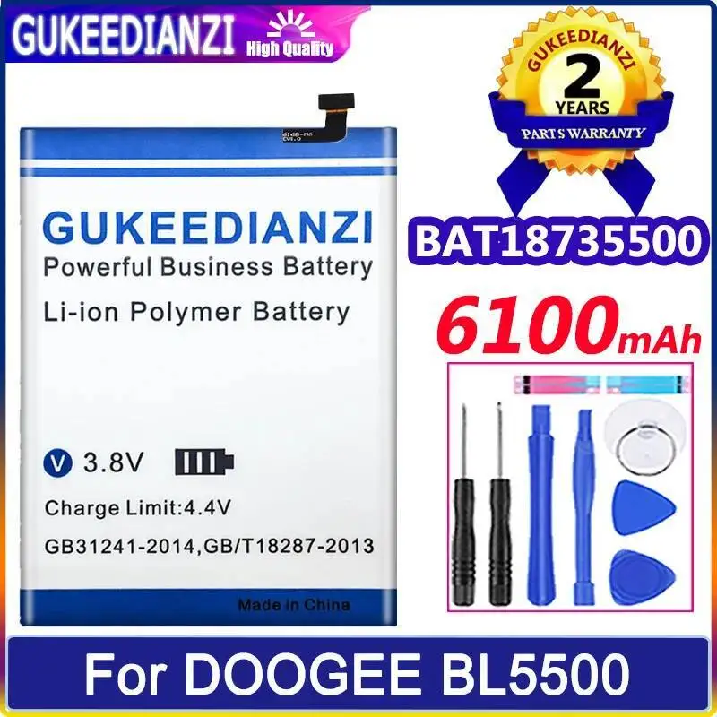 

For Doogee BL5500 BAT18735500 6100Mah High Compatibility Mobile Phone Battery
