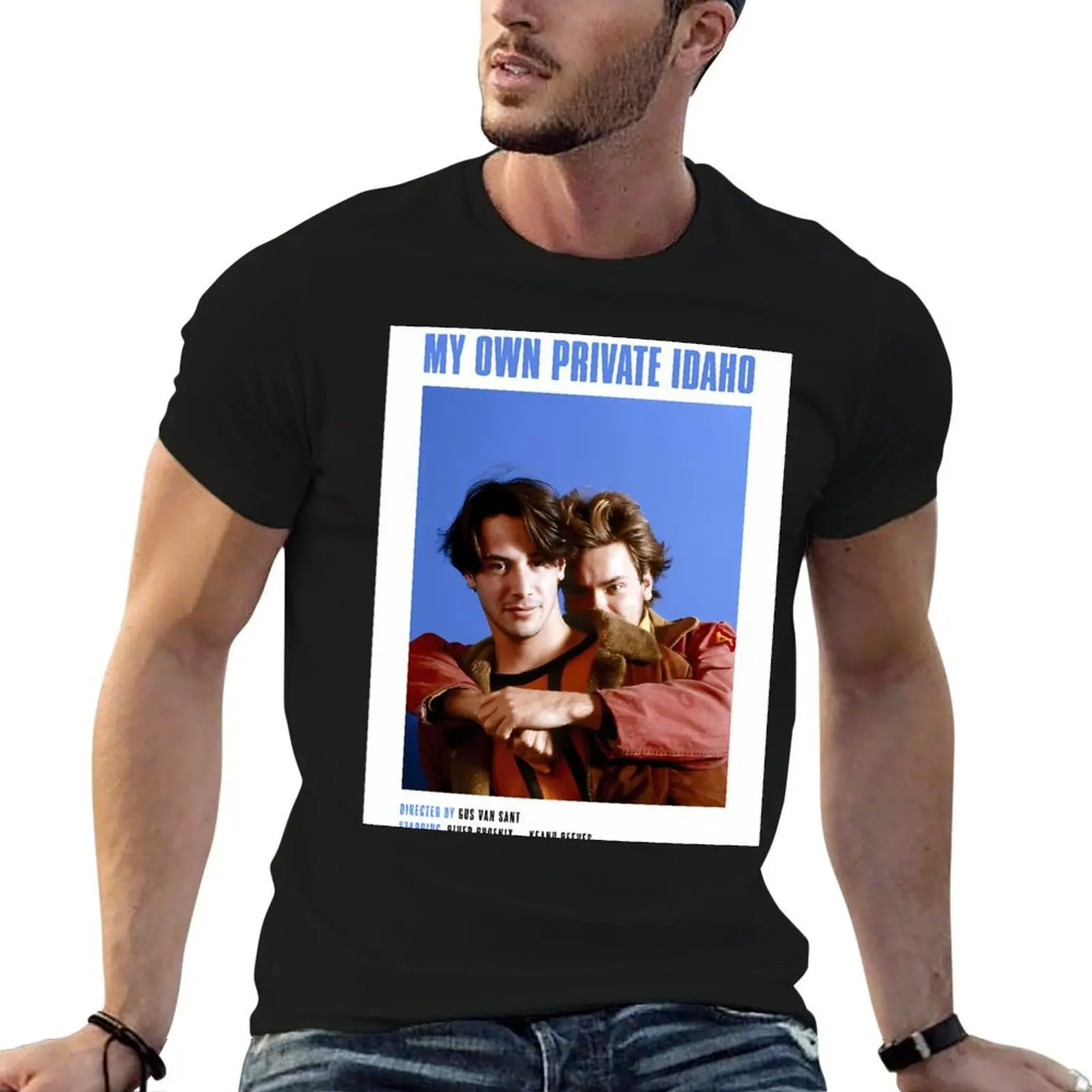 My Own Private Idaho (1991) Portrait T-Shirt funny gifts vintage graphic tee t shirts for men pack