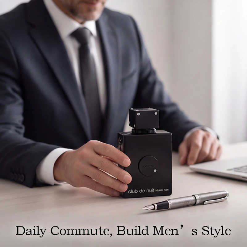 Men's Party Perfume, Club Perfume 105Ml Large Capacity Bottle, Perfume For Men And Women For Daily Commute, Woody Amber Scent Men's Fragrance With Fresh Citrus, Rich Layered Aroma, Gift For Men, Christmas Gift