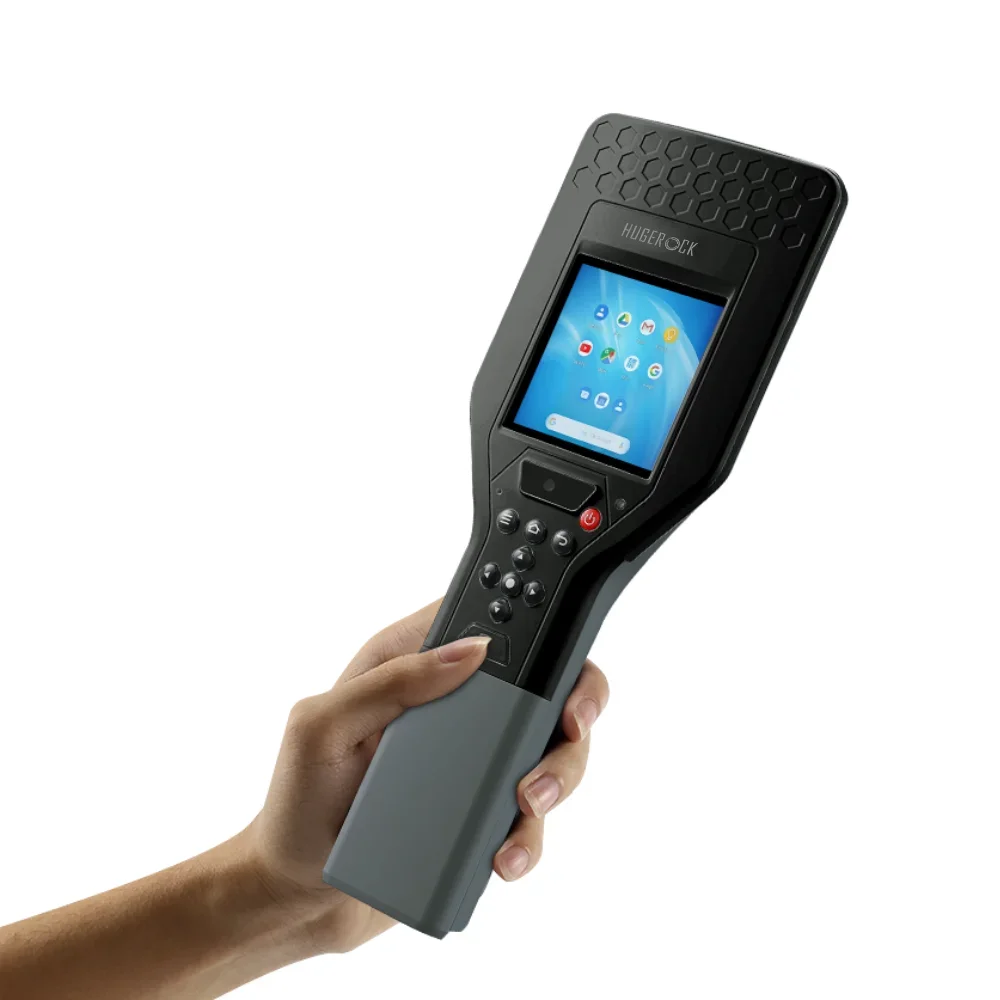 

HUGEROCK R30A Mobile Scanner Long Range UHF RFID Handheld 2D 1D Barcode Reader PDA, NFC, Android Handheld for Warehouse Tracking