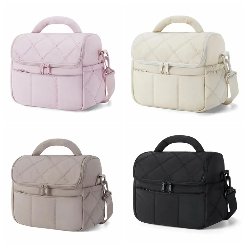 New Nylon Lunch Bag Reusable Multi-functional Insulated Lunch Box Leakproof Insulated Bag Women Special Purpose Bags
