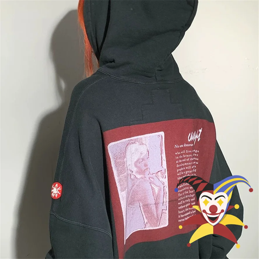 Batik CAVEMPT C.E Hoodie Men Woman Embroidered Oil Painting Article Printed CAV EMPT Hooded harajuku