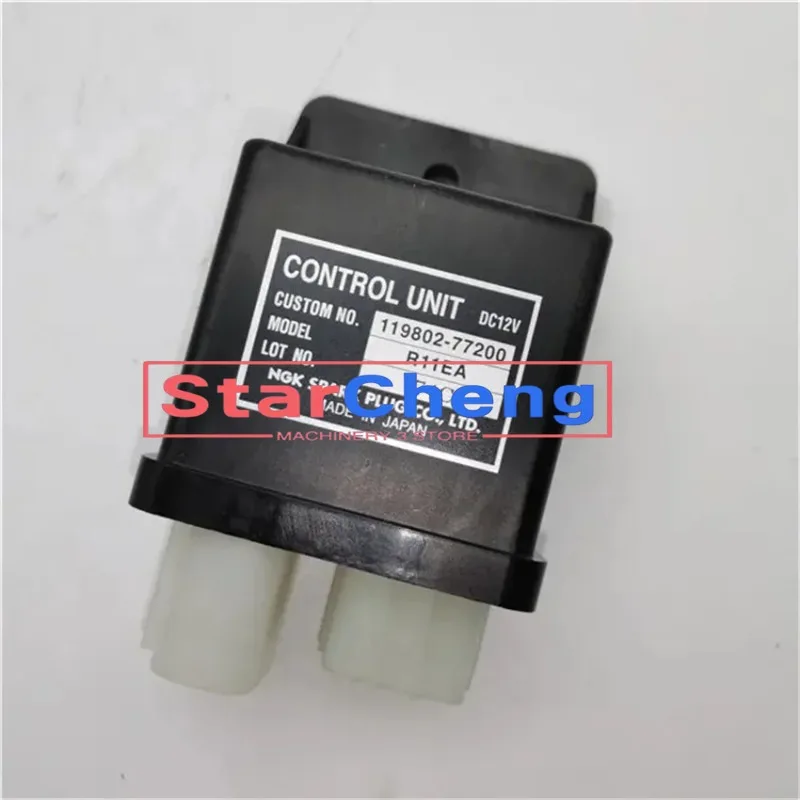 

for Yanmar R11EA with 3 Months Warranty Digger Spare Parts 12V 119802-77200 Excavator Control Unit Relay Replacemnt Accessories