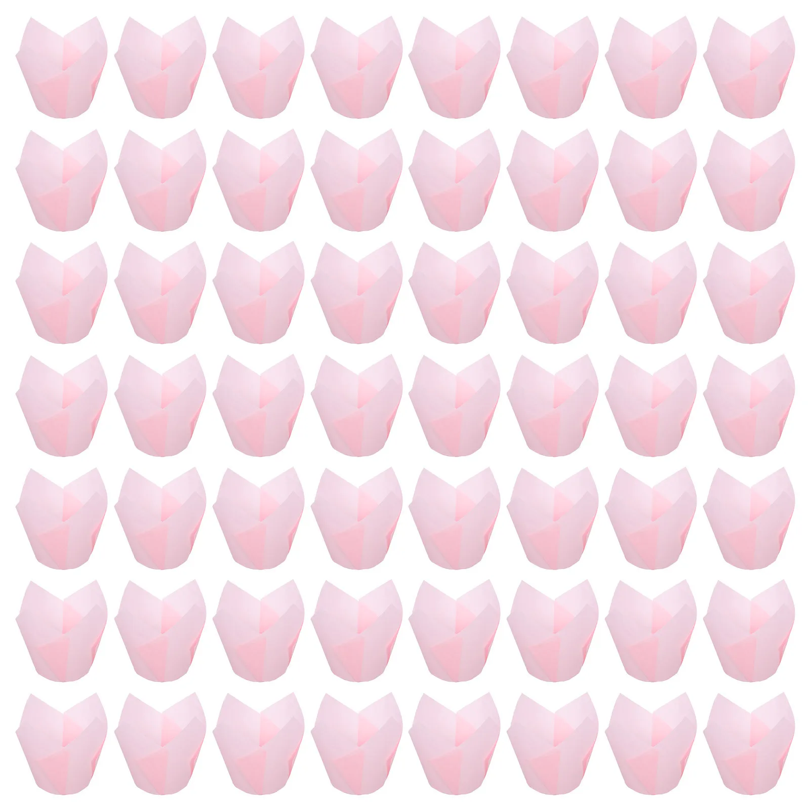 

100 pcs Cupcake Liners Tulip Shape Various Designs For Cake Dessert Decorations Wedding Birthday Party Baking Kitchen Bar