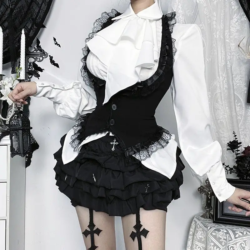 

Vests Waistcoats Thin Womens Vest Quilted Spring Cashmere Pleated Laces Modern Simple Waistcoat Cleanfit Commute Elastic Vintage