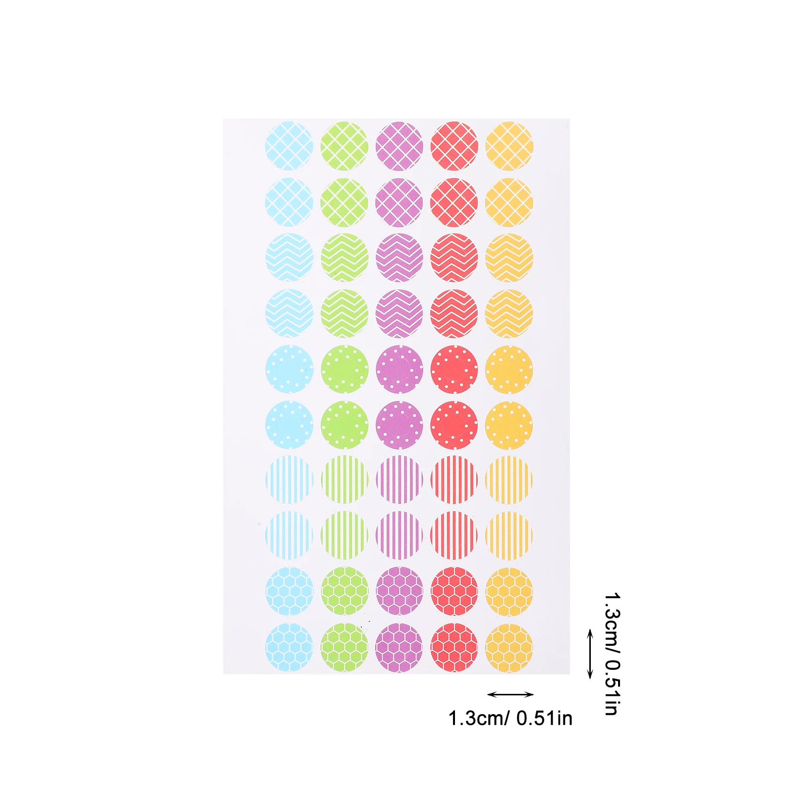 

6 Sheets Self-Adhesive Hole Reinforcement Stickers For Loose Leaf Paper Binder Repair Paper Reinforcement Circles Binder Hole