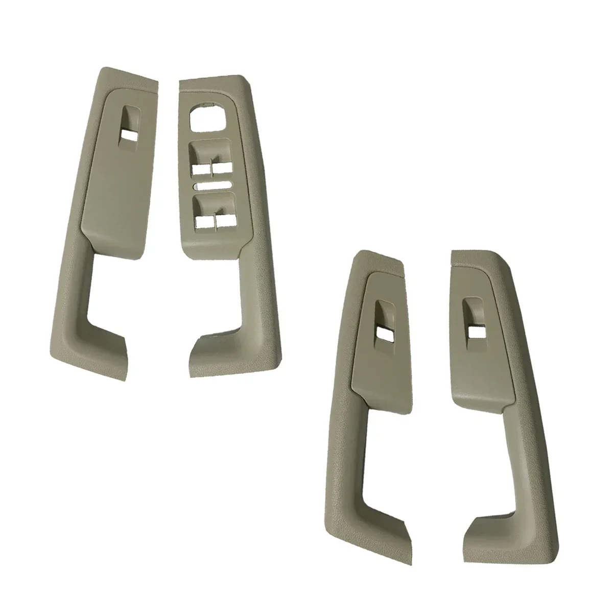 

GEFENSI 1 шт. для Skoda Superb 2 3T 2009 2010 2012 2013 бежевый передняя задняя внутренняя дверная ручка подлокотник переключатель рамка отделка 3T1867157B 3T