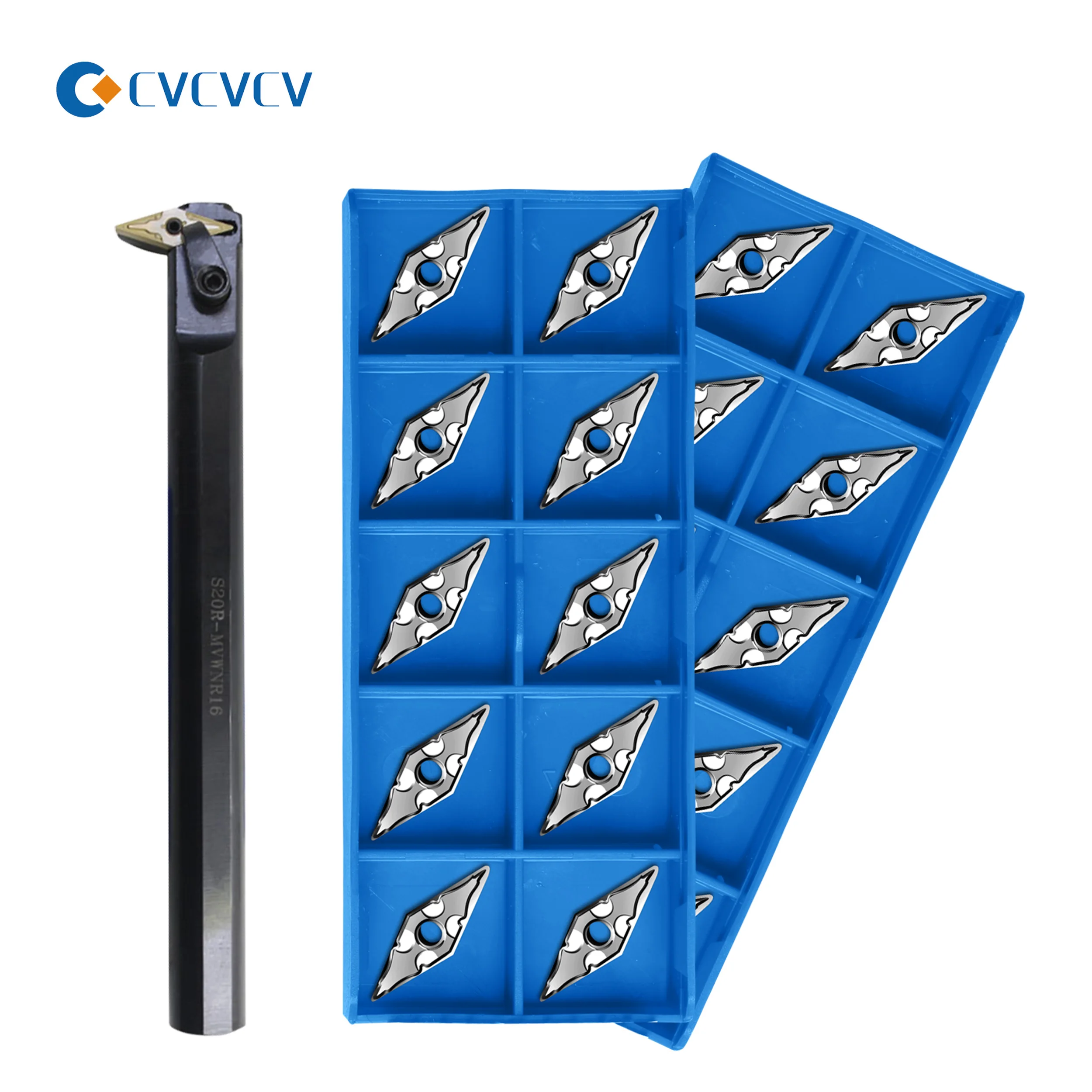 Angolo di S25S-MVWNR16 95 ° MVWNL CNC macchina interna utensili di tornitura Holder + 10 pz VNMG tornio carburo inserti durevole Anti corrosione