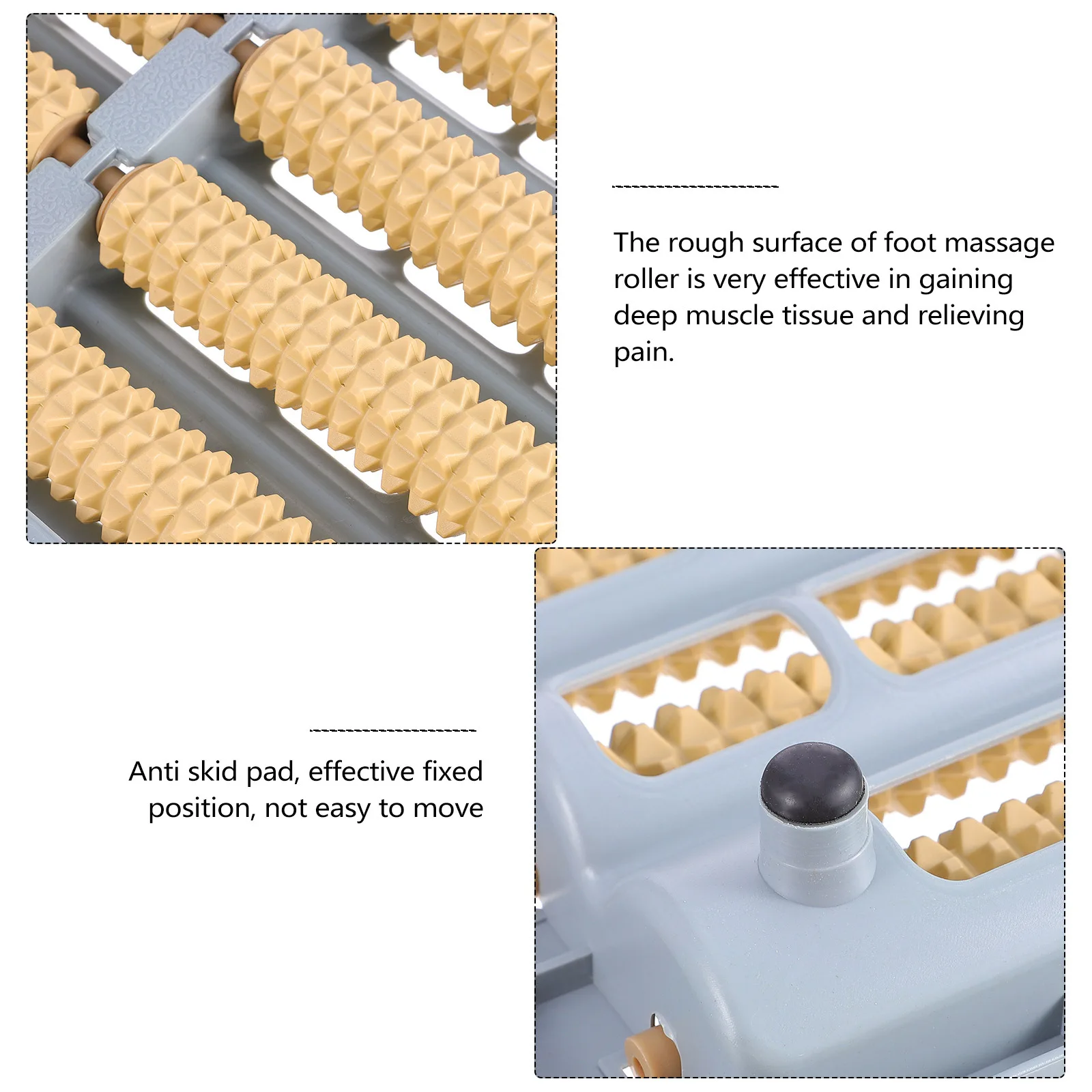

Массажный ролик для подошвенного фасциита, облегчение боли в своде стопы, стресс, релаксация ног, массаж глубоких тканей, роликовый инструмент для ног