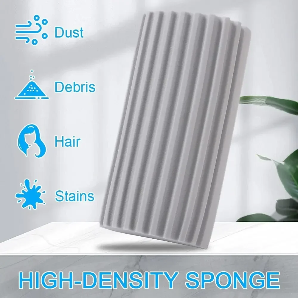 3pcs Duster for Cleaning Blinds Glass Magical Dust Cleaning Sponges Household Sponge Cleaning Brush Damp Clean Duster Sponge