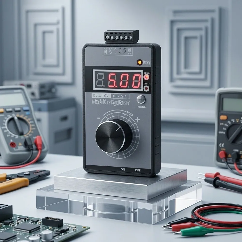 process-calibrator-analog-calibrator-for-field-maintenance-dual-adjustable-output-generator-dual-adjustable-output