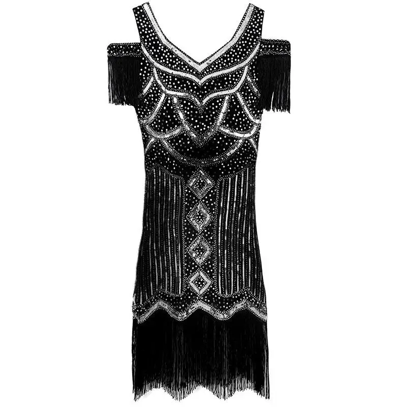 Retro Gateway Evening Dr Sequin Tassel Gown 920 Theme Par Dr Ball Dr ort Skirt Polypropylene Spring 2023