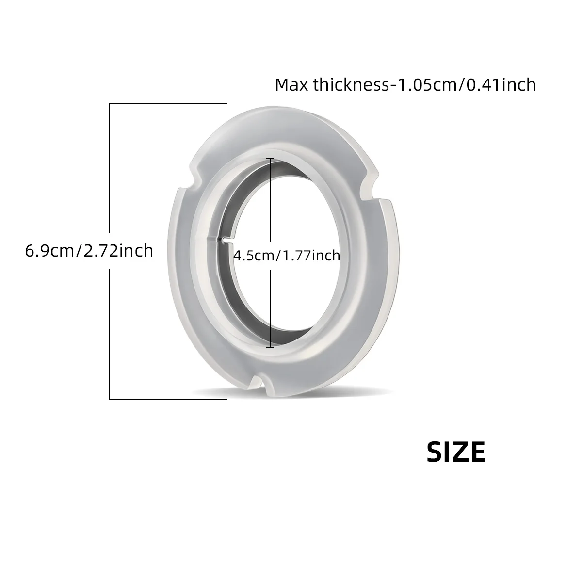 Silicone Gasket Seal Rings Compatible with Dolim/GEVI/MR Coffee Etc. Coffee Makers Replacement Seal for Espresso Machine Brewing