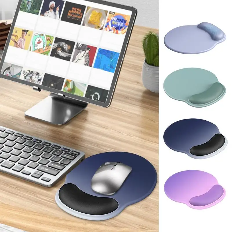 Computer Pads For Desk Wrist Support Computer Pad Non-Slip Ergonomic Keyboard Mat Computer Accessories Gel Washable Keyboard