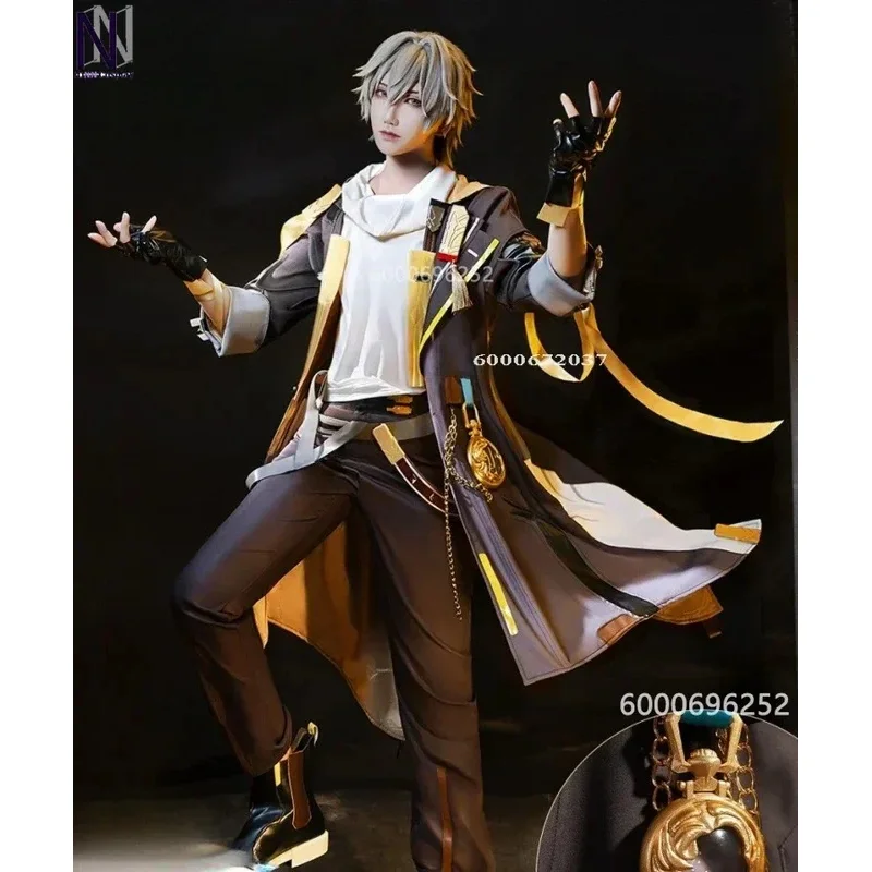 

Game Honkai Star Rail Anime Trailblazer Cosplay Costume Men's Fashion Suit Role Play Clothing Halloween Party Outfit
