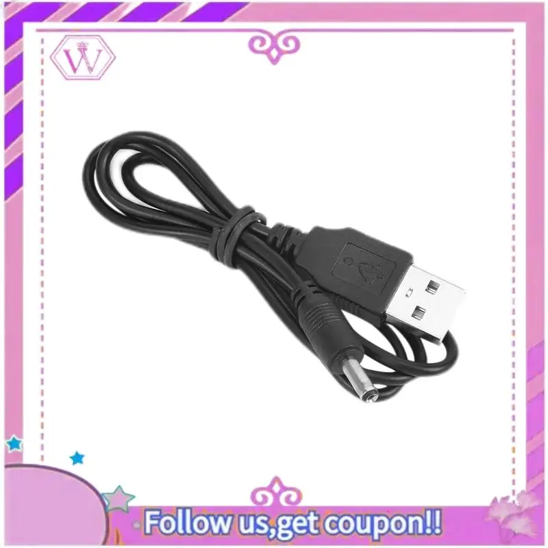 10X USB To 3.5Mm Barrel Jack 5V DC Power Cable