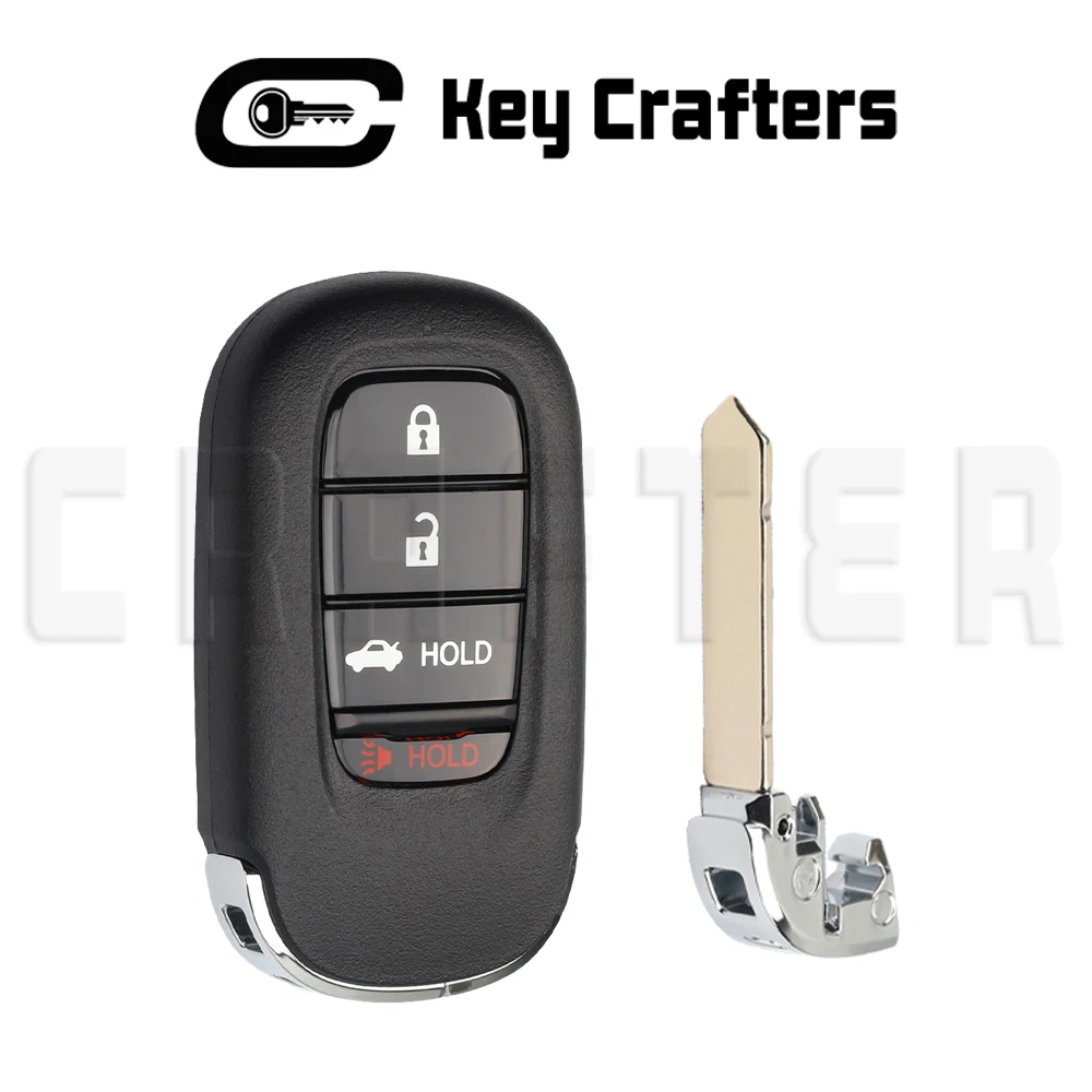 مفتاح Crafters KR5TP-4 رقاقة 4A 433 ميجا هرتز مفتاح السيارة الذكية لهوندا أكورد الطيار HR-V CR-V سيفيك 2022 + 72147-T20-A11 A3C0775510100 #5