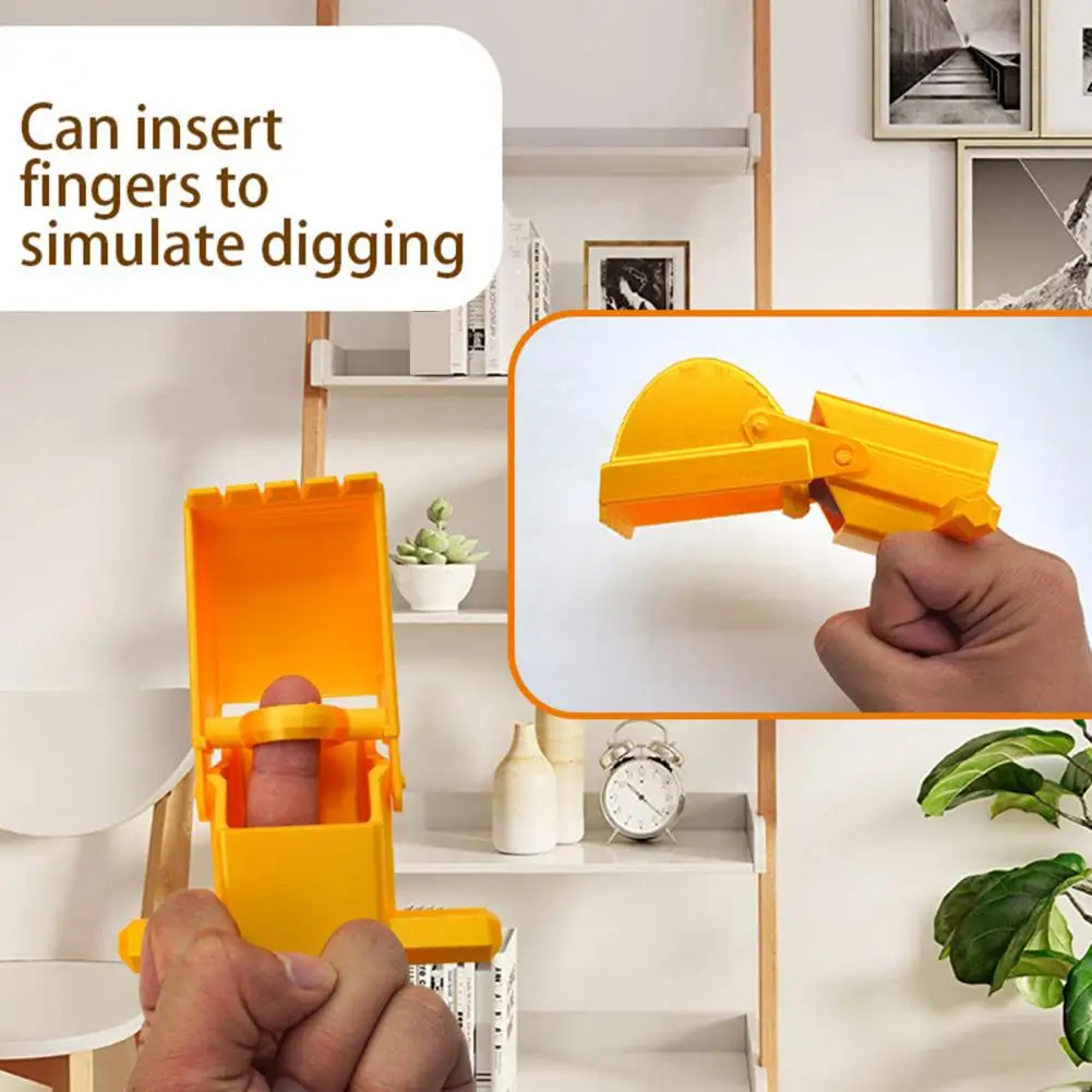 Herramienta de recogedor de nieve, brazo de excavadora, juguete para niños y adultos, pala de arena, herramienta de arena para playa, excavadora, protector de mano, excavación para interiores para niños