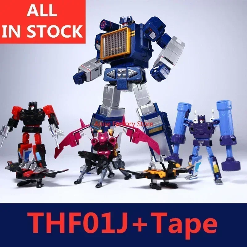 G1 التحول THF THF-01J Soundwave THf الشريط فيلق THF01J THF01-J شريط واحد وكمان تحفة KO MP13 عمل الشكل روبوت