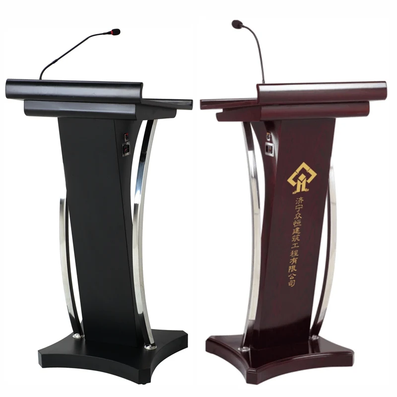 

multimedia podium High-grade with microphone, host desk, conference room, podium, podium, podium, lifting table