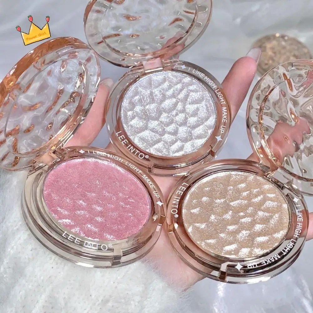 

Crystal Bright Shining Eyeshadow Palette High Gloss Easy To Wear Highlighter Powder Eye Makeup Brighten