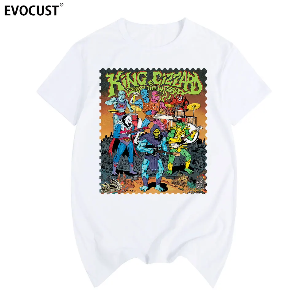 

King Gizzard The Lizard Wizard T-shirt Cotton Men T shirt New TEE TSHIRT Womens unisex Fashion