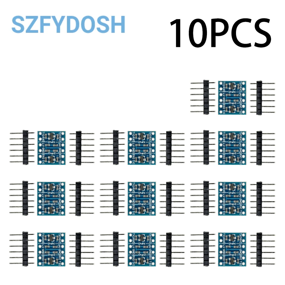 10PCS 2-Channel I2C…