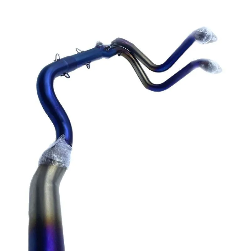 

Ninja250/300 Slip-on Exhaust Headers Front Link Pipe Elbow Down Pipe Round 51mm for Kawasaki Ninja250 ninja300 2008-2017