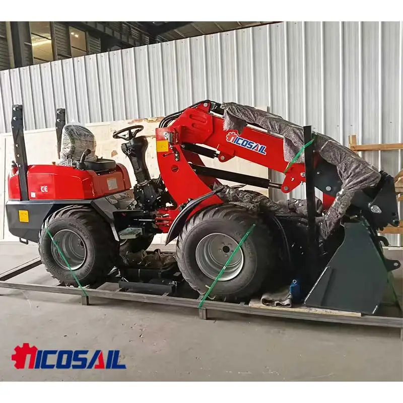 

Hot Sale EU CE Telescopic 4 Wheel Loader KZL918 Custom Color/Logo 4035mm Max Reach Height