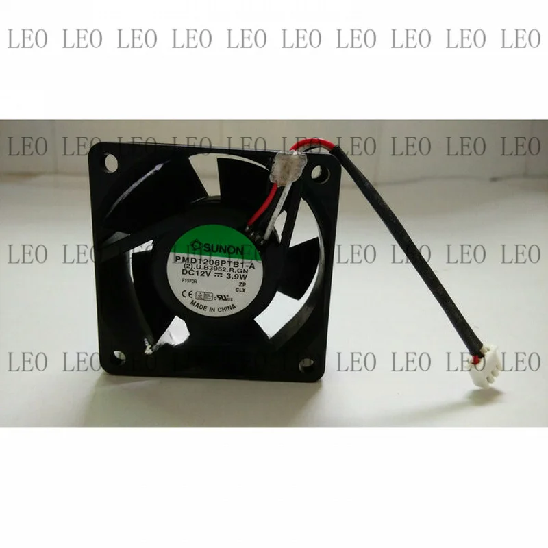 MY 1pcs  For SUONO 6025 PMD1206PTB1-A (2).U.B3952.R.GN DC12V 3.9W 6CM fan