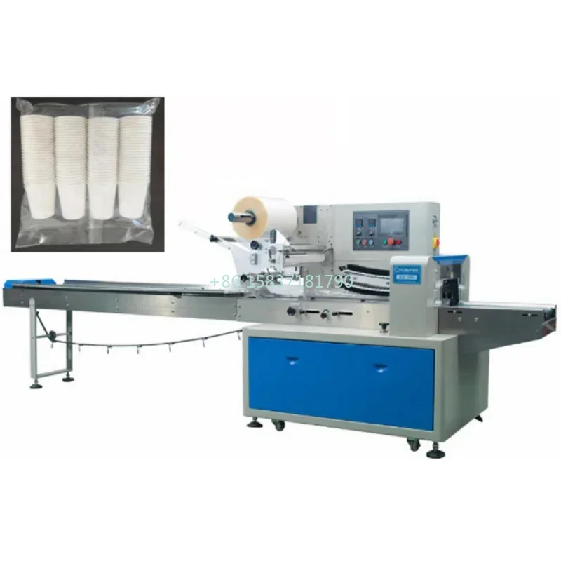 

Factory Price Automatic Disposable Paper Cup Packing Counting Machine Coffee Tea Paper Cup Making Machine Production Line Sale