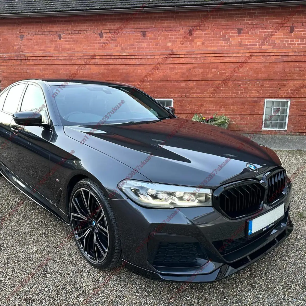 

Передний сплиттер-диффузор (накладка на бампер) для BMW 5 M Pack G30 / G31 Facelift 2020-2023, защитная накладка под бампер, элементы обвеса