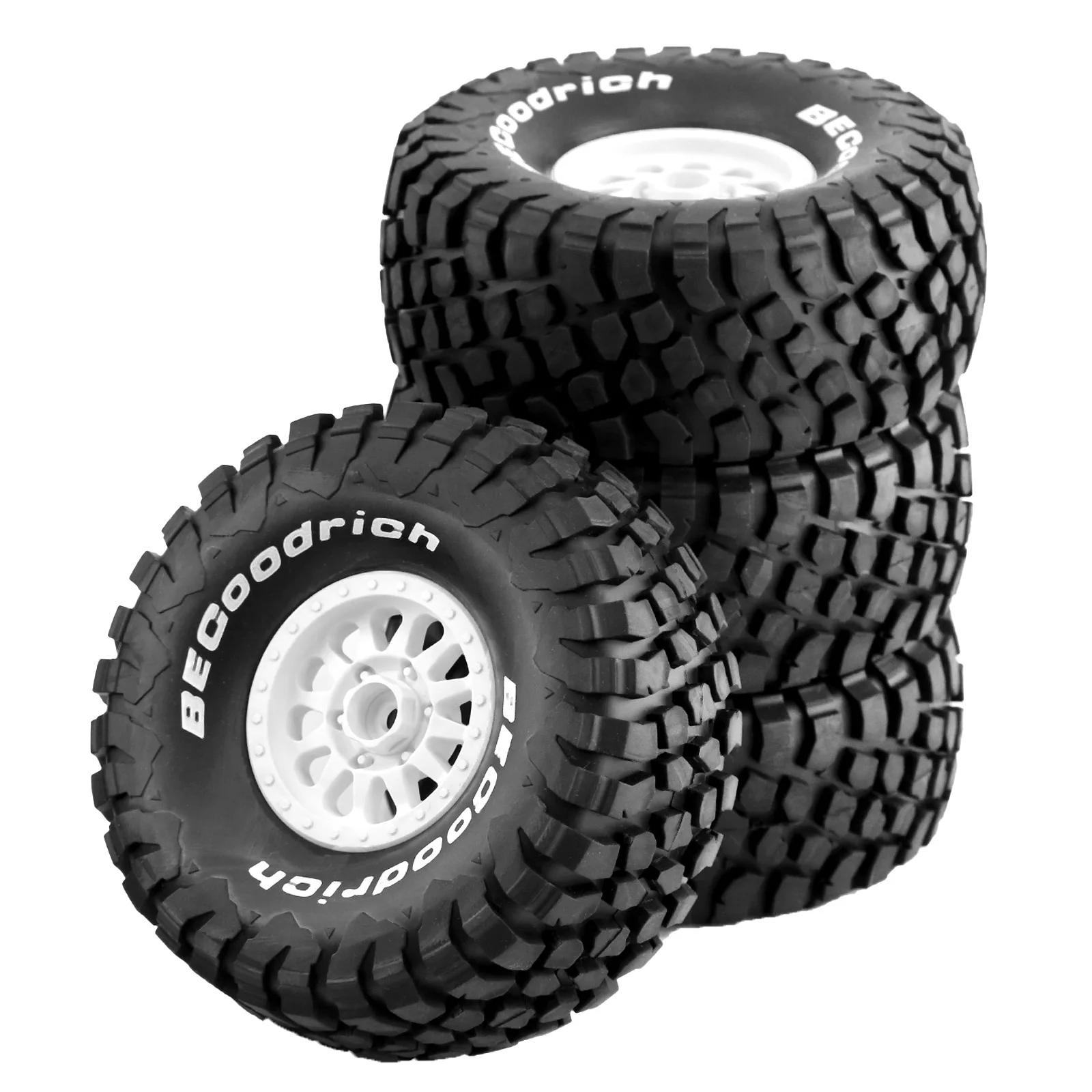 Camion de course courte du désert, 4 pièces, 138mm, 17mm, roue hexagonale pour ARRMA Mojave TRAXXAS UDR Yikong DF7, élasticité Bumosquito tout-terrain, voiture RC, 1/7