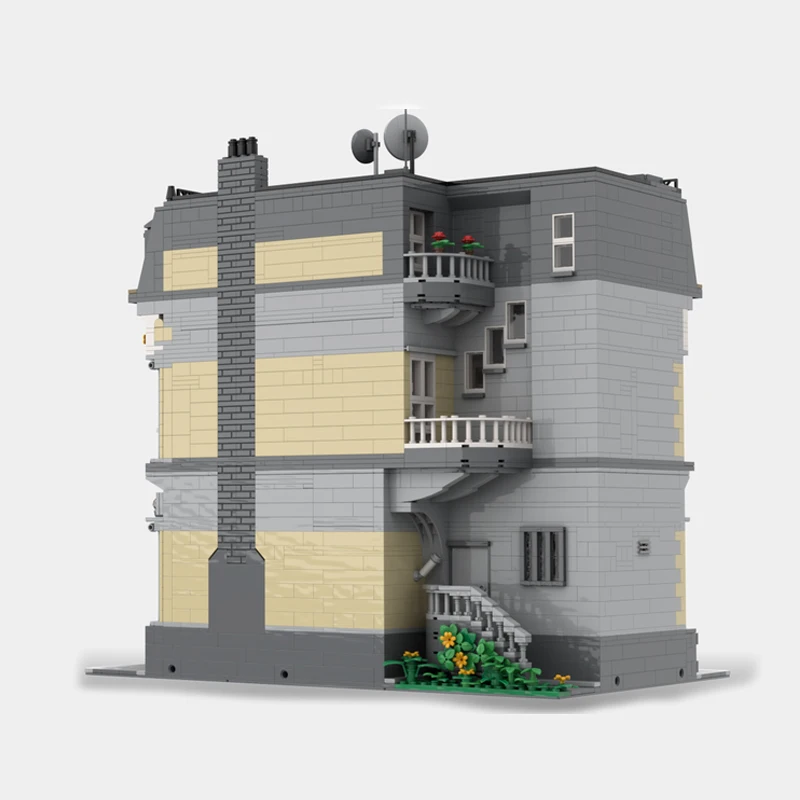 8491 pièces MOC l'embarquement modèle modulaire blocs de construction ensembles de bricolage briques à assembler jouets cadeaux d'anniversaire/noël